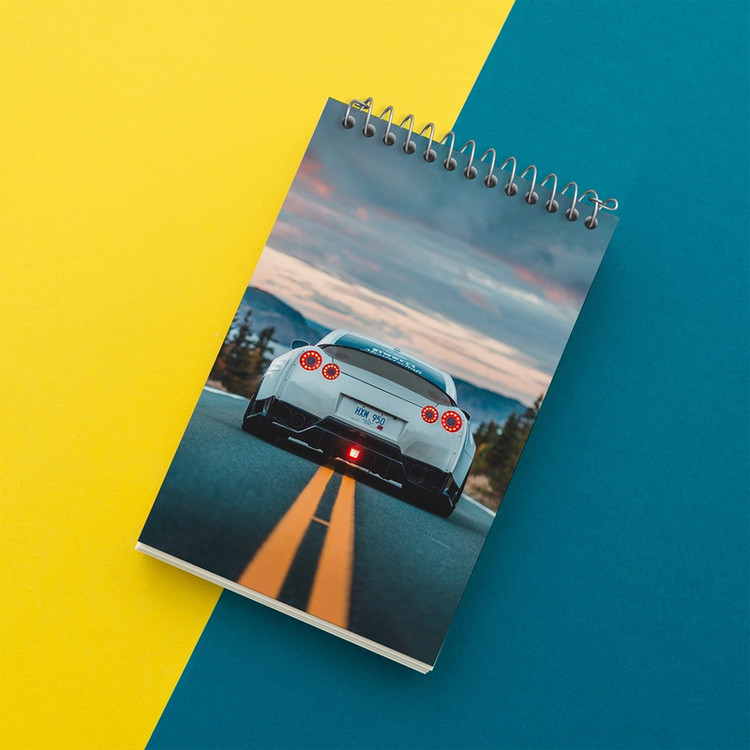 دفتر یادداشت 50 برگ خندالو مدل ماشین اسپرت Sport Car کد 28735