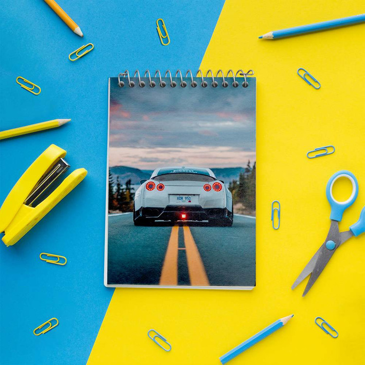 دفتر یادداشت 50 برگ خندالو مدل ماشین اسپرت Sport Car کد 28735