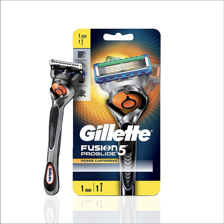خود تراش ژیلت مدل fusion 5 proglide به همراه یدک مدل fusion 5 proglide بسته 4 عددی