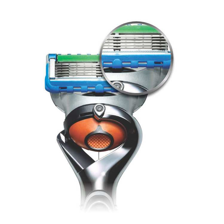 خود تراش ژیلت مدل fusion 5 proglide به همراه یدک مدل fusion 5 proglide بسته 4 عددی