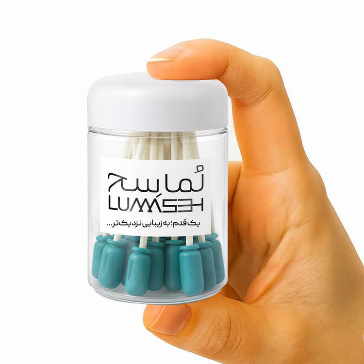 وکس موبر بینی لماسح مدل فیروزه ای وزن 50 گرم بسته 20 عددی