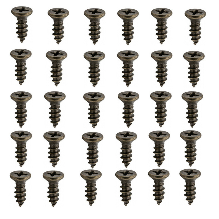 پیچ مدل آنتیک سایز 3*8 میلیمتر مجموعه 30 عددی