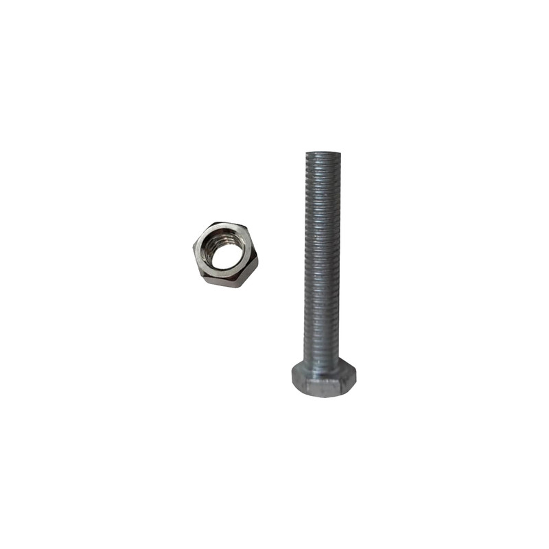 پیچ و مهره مدل HEX-6-50 بسته 12 عددی
