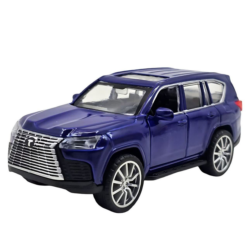 ماکت ماشین ناب سل مدل تویوتا لندکروز فلزی اسپرت عقب کش کد TOYOTA LAND CRUISER NAAB002