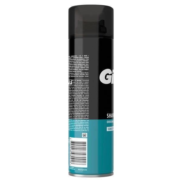 ژل اصلاح ژیلت مدل Sensitive حجم 200 میلی لیتر