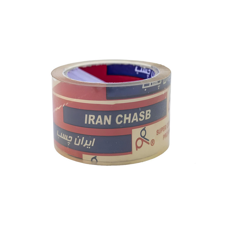 چسب پهن ایران چسب مدل سوپر کریستال شفاف طول 81 متر
