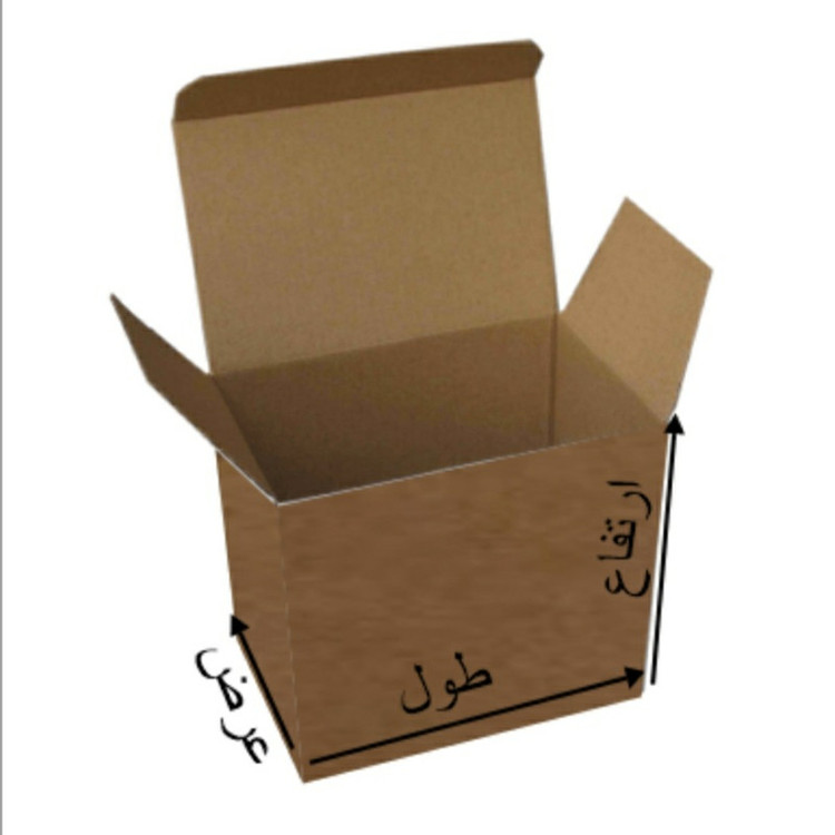 کارتن بسته بندی مدل D85 بسته 10 عددی