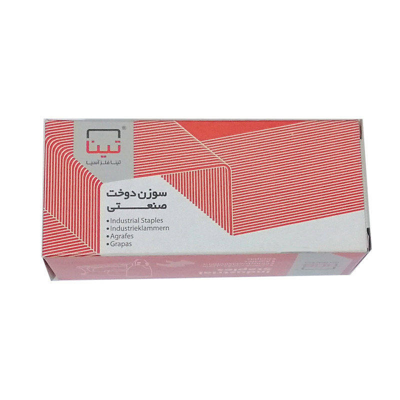 سوزن منگنه تینا فلز مدل 53080 کد 530/8 بسته 3600 عددی