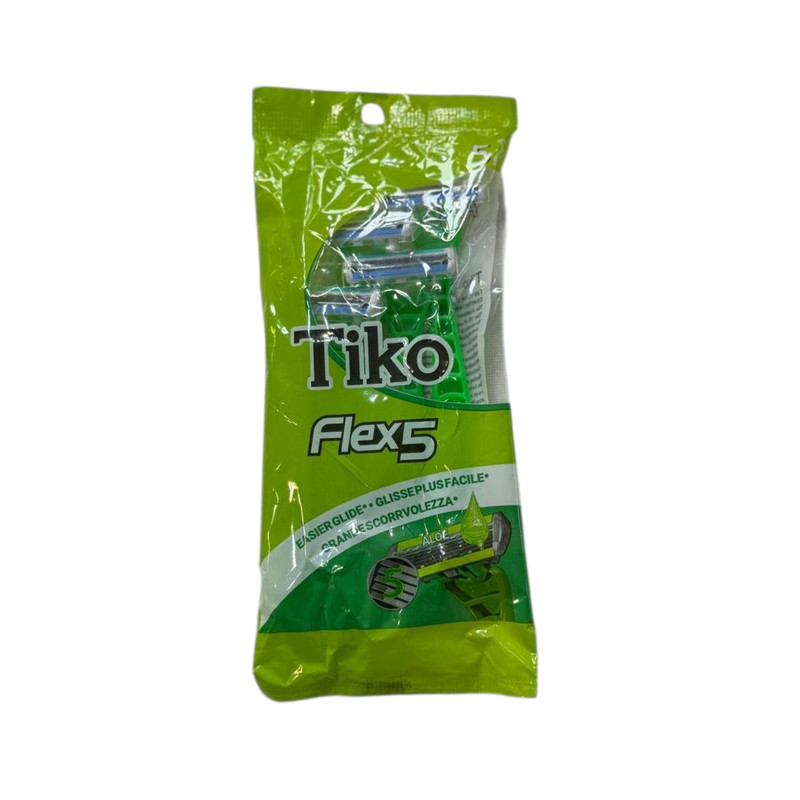خودتراش تیکو مدل flex پنج لبه بسته 4 عددی