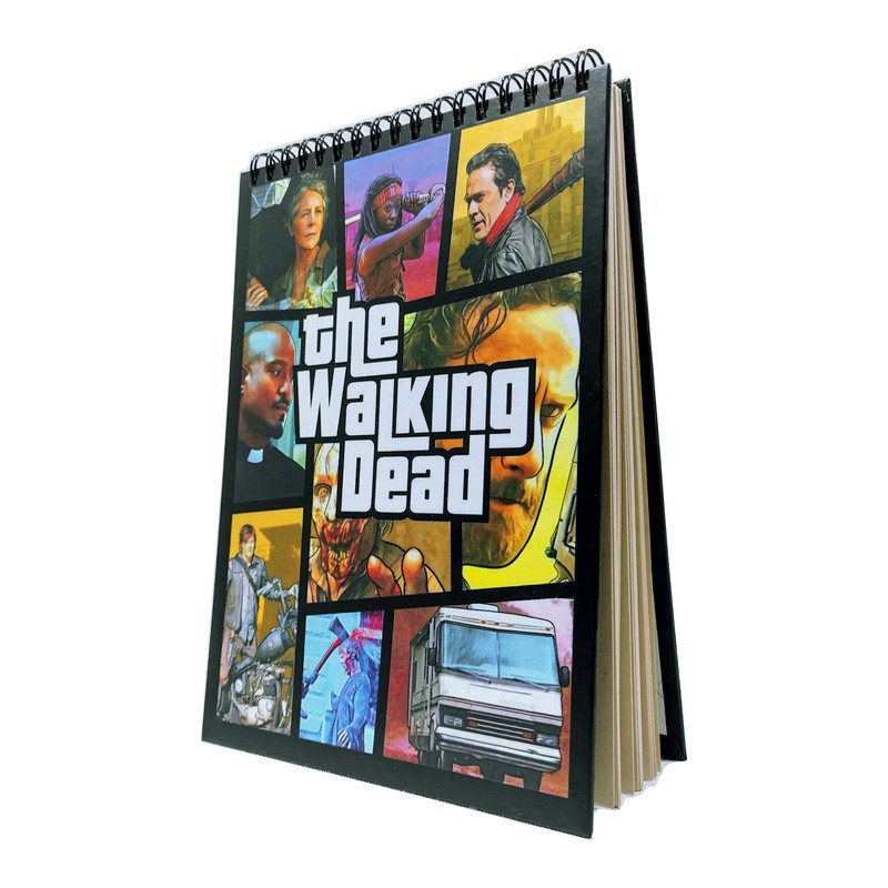 دفتر نقاشی لنکامر مدل Walking Dead کد A5-074r