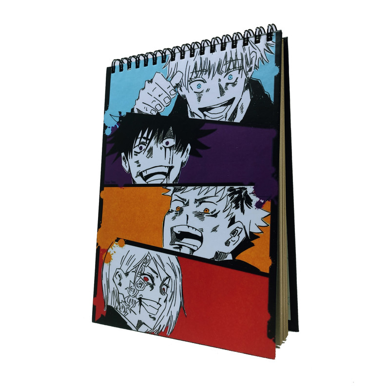دفتر نقاشی لنکامر مدل jujutsu kaisen کد A5-085rc