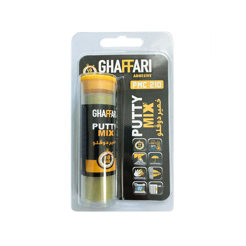 چسب خمیری دوقلو غفاری مدل Putty Mix وزن 55 گرم