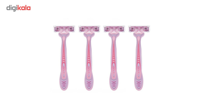 خود تراش ژیلت مدل Simply Venus 3 بسته 4 عددی