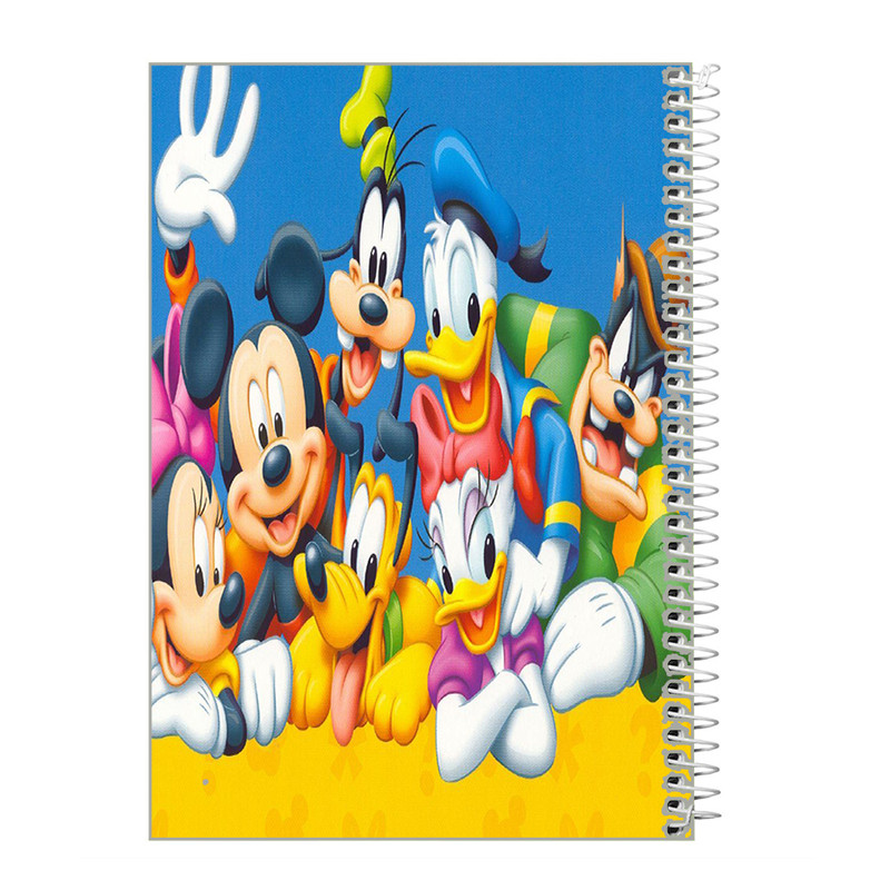 دفتر مشق 40 برگ طرح میکی ماوس کد f601