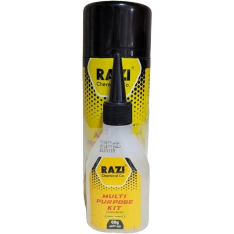 چسب 123 رازی مدل multipurpose حجم 100 میلی لیتر