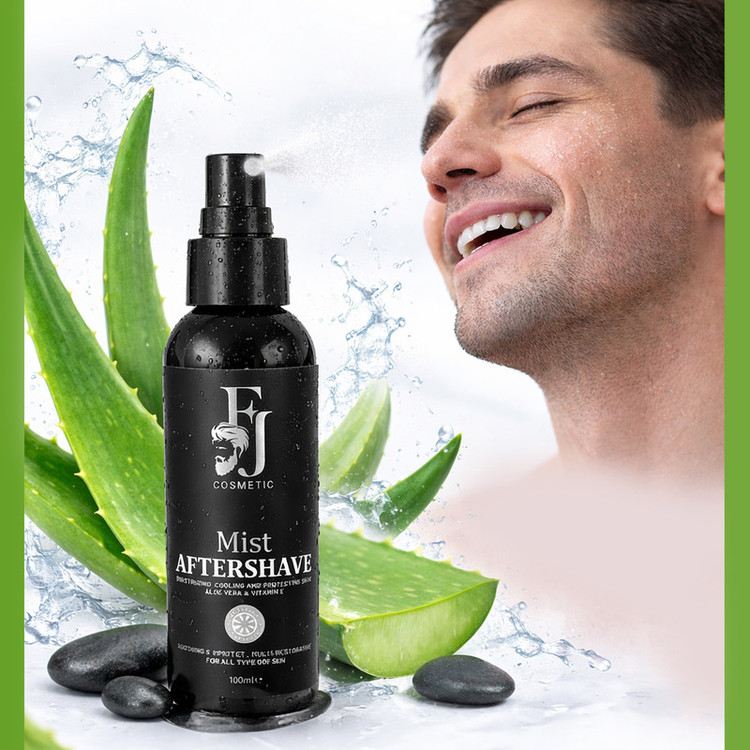 افتر شیو افجه مدل Mist02 حجم 100 میلی لیتر مجموعه 2 عددی