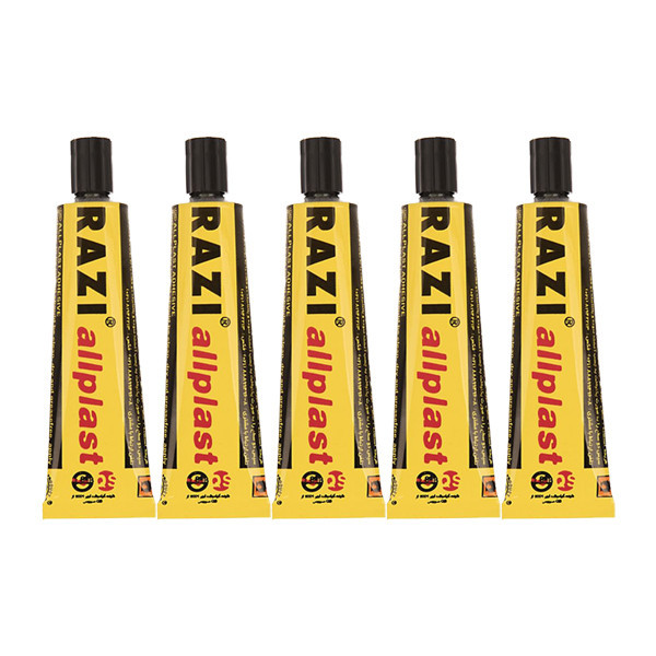 چسب رازی مدل Allplast کد FN23 حجم 30 میلی لیتر بسته شش عددی