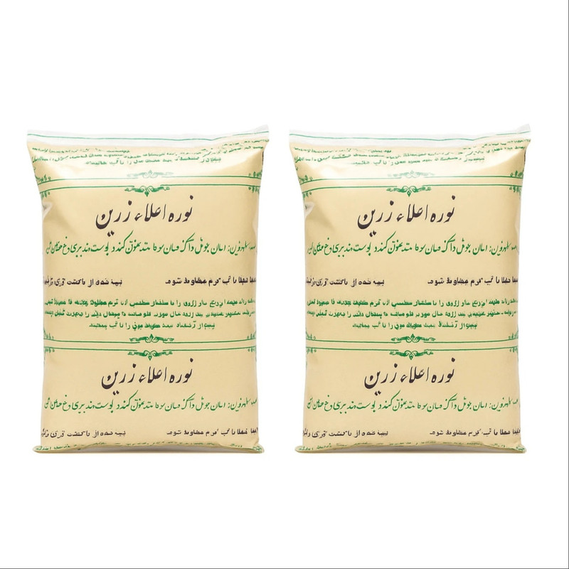 پودر موبر زرین مدل نوره وزن ۵۰۰ گرم مجموعه 8 عددی