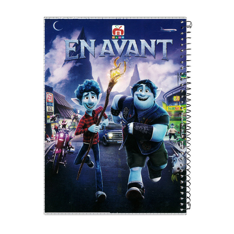 دفتر 40 برگ آلما کد 7487 طرح EVANT مدل طلقی کارتونی