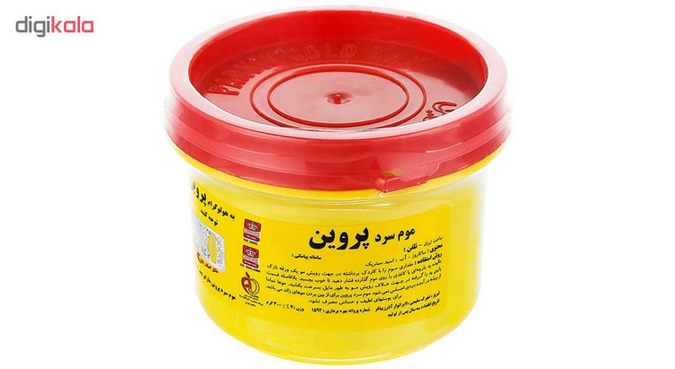 موم سرد پروین مدل HONEY حجم 300 گرم بسته 4 عددی