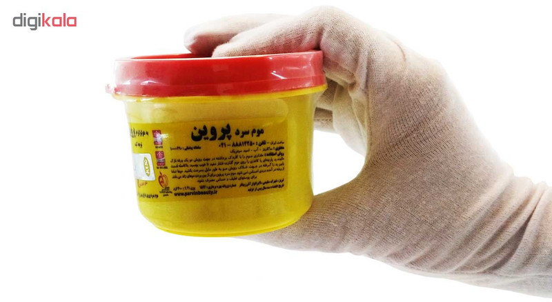 موم سرد پروین مدل HONEY حجم 300 گرم بسته 4 عددی