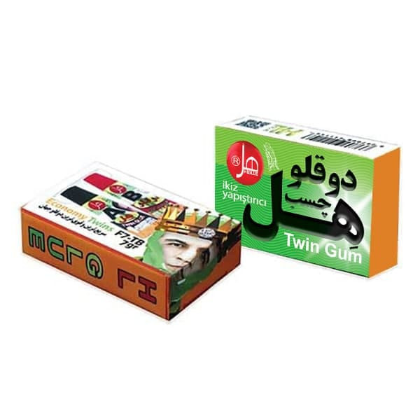 چسب دوقلو هل مدل فولاد اکونومی EC-F7TBOX حجم 7 میلی لیتر