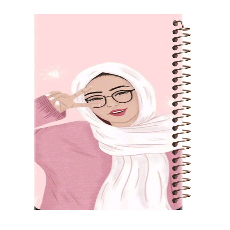 دفترچه یادداشت 100 برگ مدل دخترانه کد O96