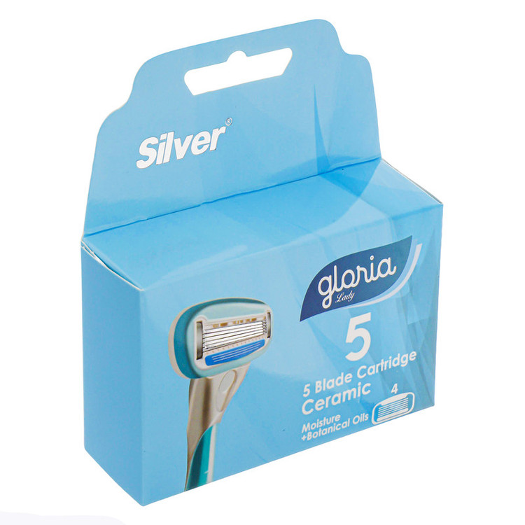 تیغ یدک سیلور مدل Gloria بسته 4 عددی