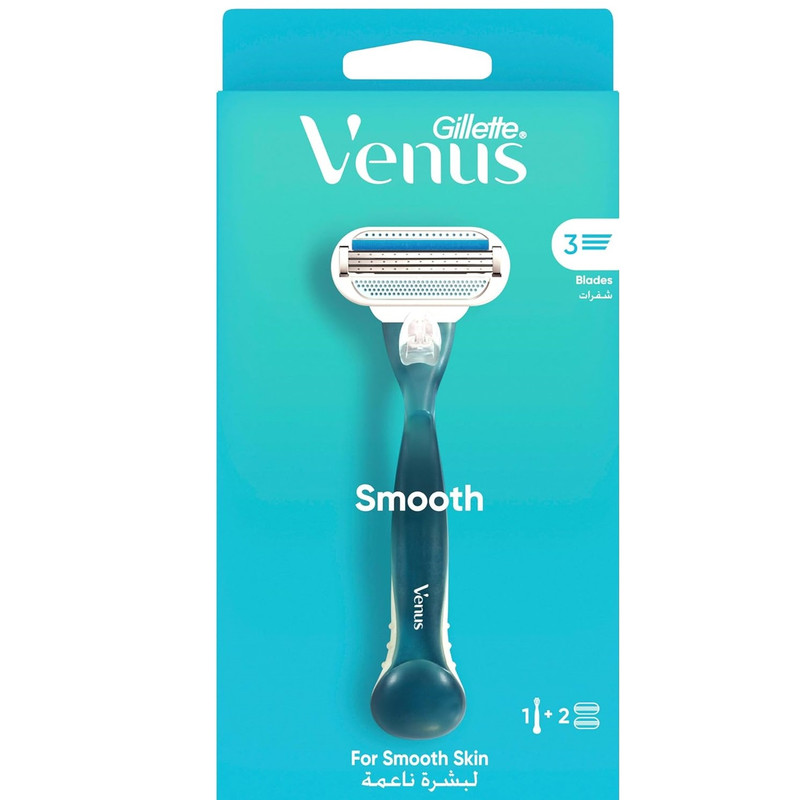 خود تراش ژیلت مدل Venus Smooth به همراه یدک بسته 4 عددی