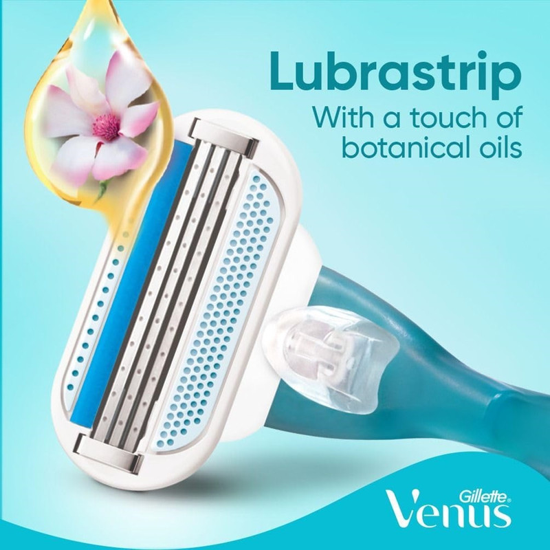 خود تراش ژیلت مدل Venus Smooth به همراه یدک بسته 4 عددی