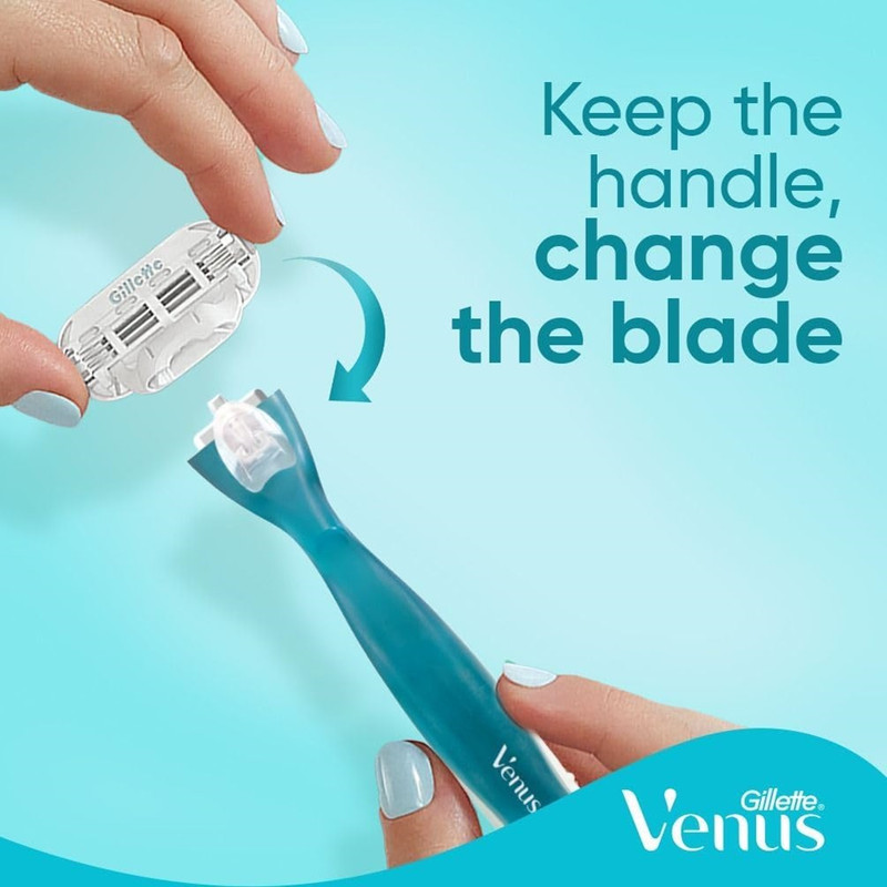 خود تراش ژیلت مدل Venus Smooth به همراه یدک بسته 4 عددی