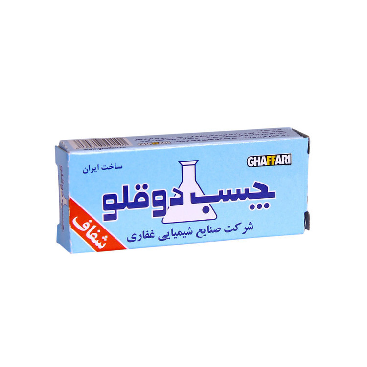چسب دوقلو غفاری کد 007 حجم 12میلی لیتر بسته 2 عددی