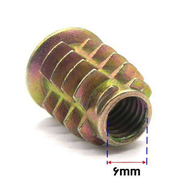 مهره روپیچ توپیچ پایا مدل M6-10 مجموعه 50 عددی
