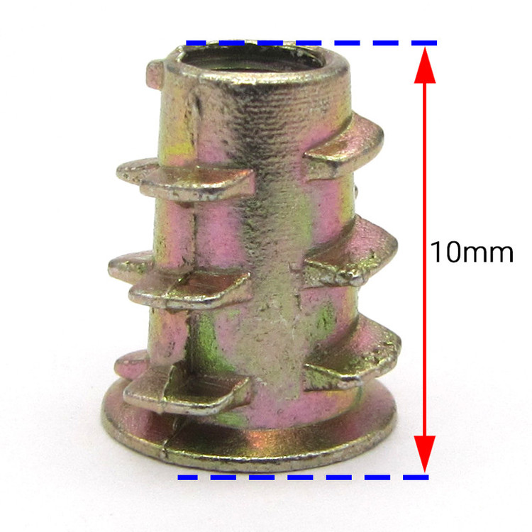 مهره روپیچ توپیچ پایا مدل M6-10 مجموعه 50 عددی