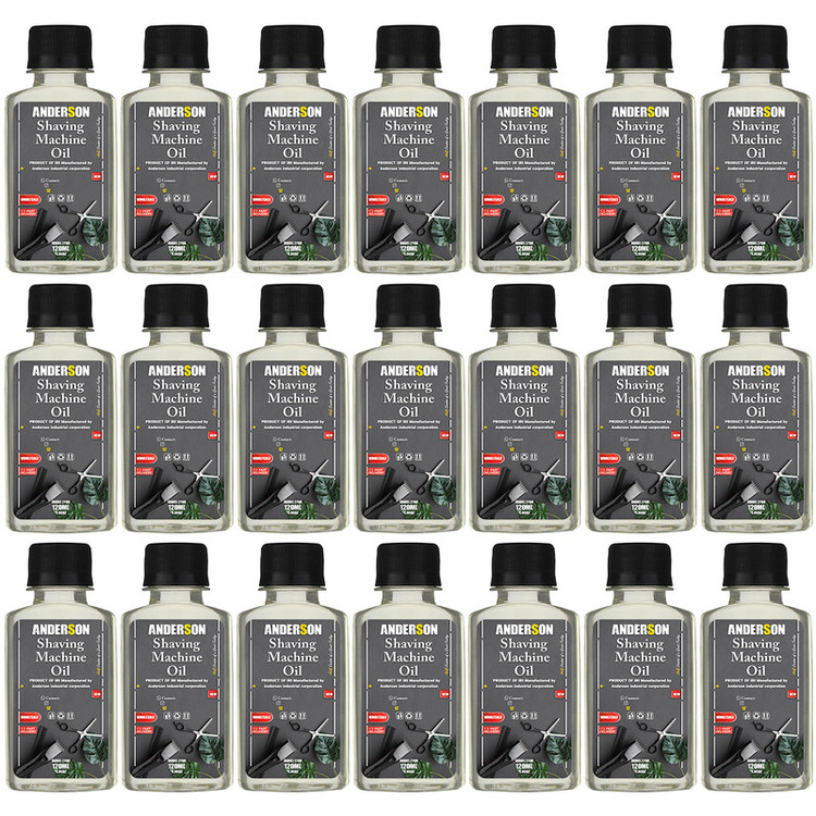 روغن ماشین اصلاح اندرسون مدل 2700 حجم 120 میلی لیتر بسته 21 عددی
