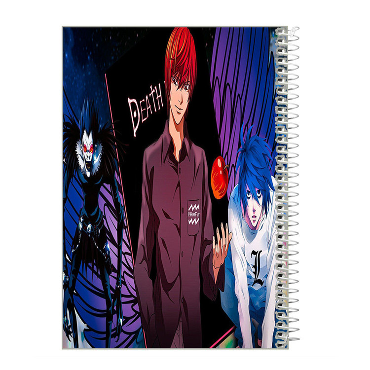 دفتر مشق 40 برگ طرح انیمه دفترچه مرگ death note کد f511