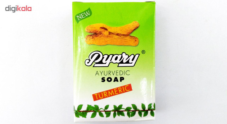 صابون زردچوبه pyary مقدار 90 گرم