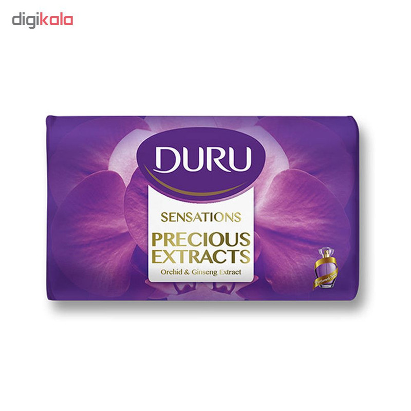 صابون شستشو دورو مدل PRECIOUS EXTRACTS تحت لیسانس وزن90 گرم مجموعه 6 عددی