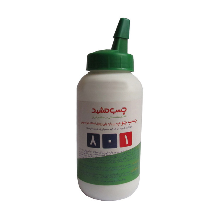 چسب چوب مشهد مدل 801 وزن 250 گرم