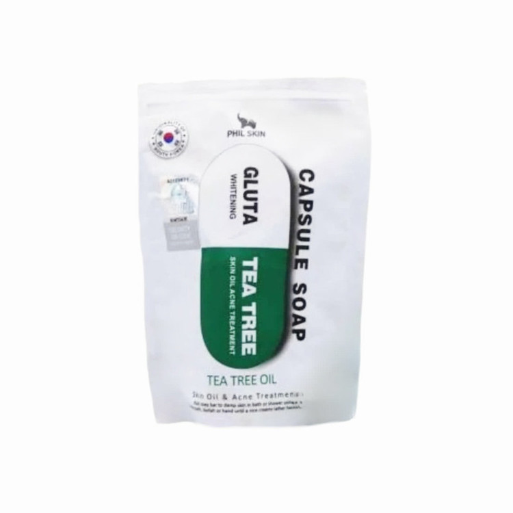 صابون شستشو کاهش دهنده چربی صورت و بدن فیل اسکین مدل Capsule مناسب برای پوست چرب وزن 100 گرم