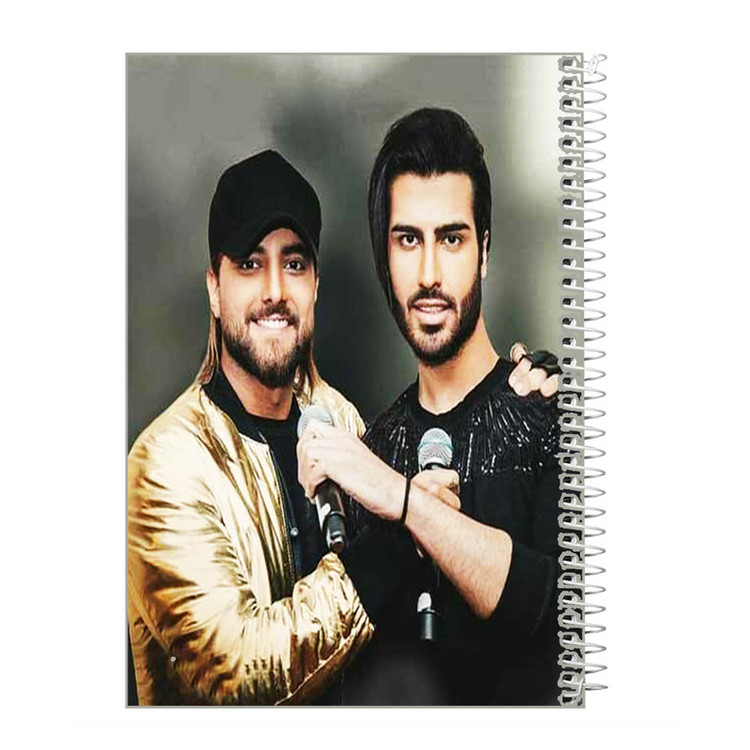 دفتر مشق 40 برگ طرح ماکان بند کد 1