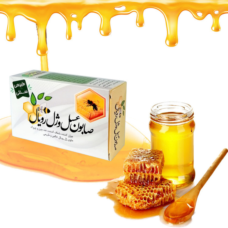 صابون شستشو ارمغان سلامت مدل عسل و ژل رویال وزن 85 گرم
