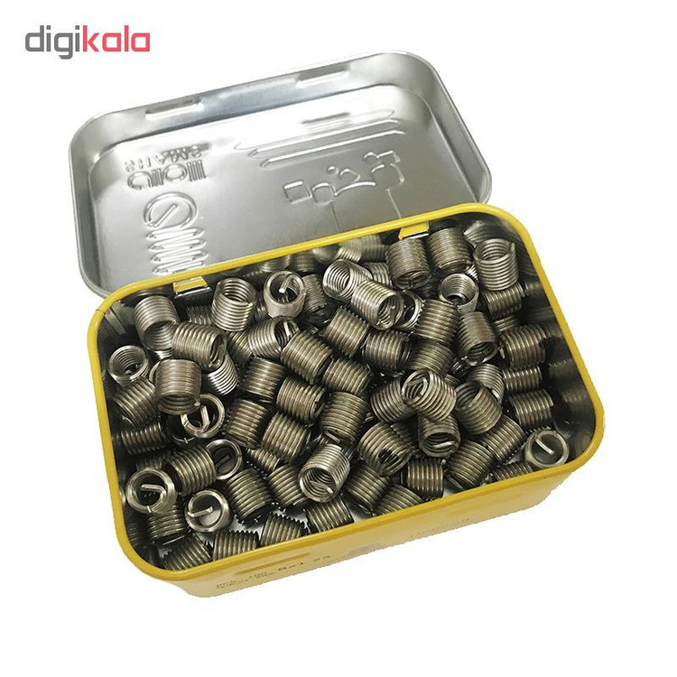 فنر هلی کویل شمس مدل SH08mm بسته 100 عددی