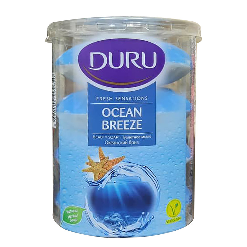 صابون شستشو دورو مدل Ocean تحت لیسانس وزن110 گرم بسته 4 عددی