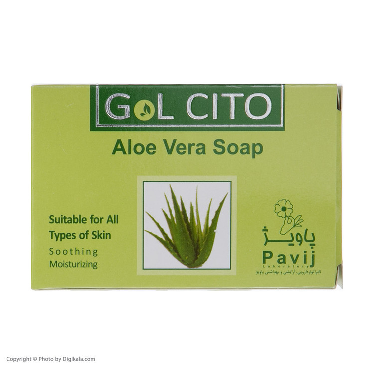 صابون شستشو گل سیتو مدل آلوئه ورا وزن 125 گرم