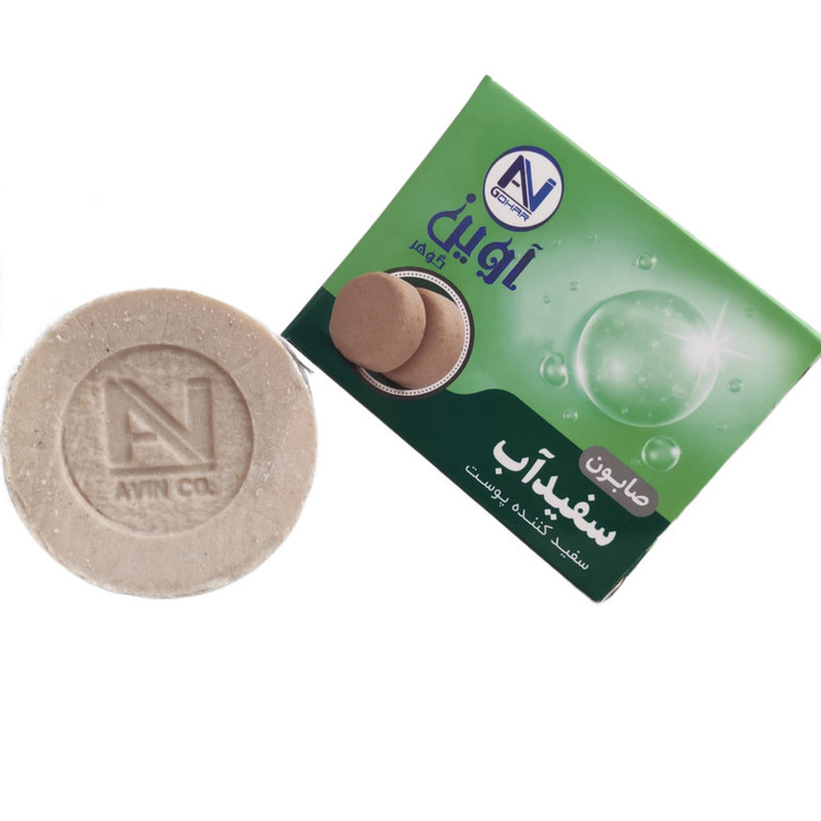 صابون شستشو آوین گوهر مدل سفیداب وزن 75 گرم