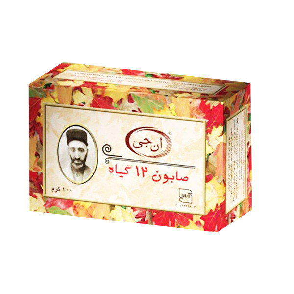 صابون شستشو انجی مدل 12گیاه وزن 108 گرم