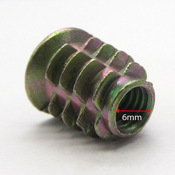 مهره روپیچ توپیچ چوب کد 613 بسته 100 عددی