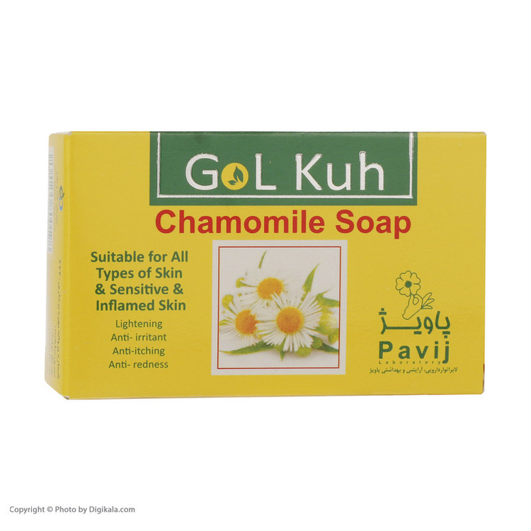 صابون گل کوه مدل Chamomille وزن 100 گرم