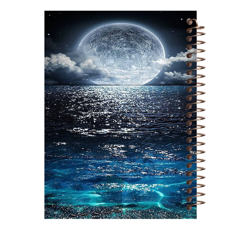 دفتر نقاشی 60 برگ طرح آسمان مدل ماه کد A287